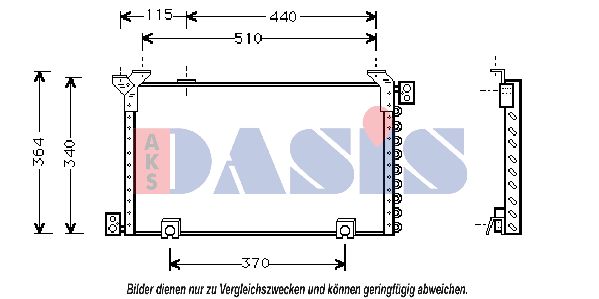 AKS DASIS kondensatorius, oro kondicionierius 212650N